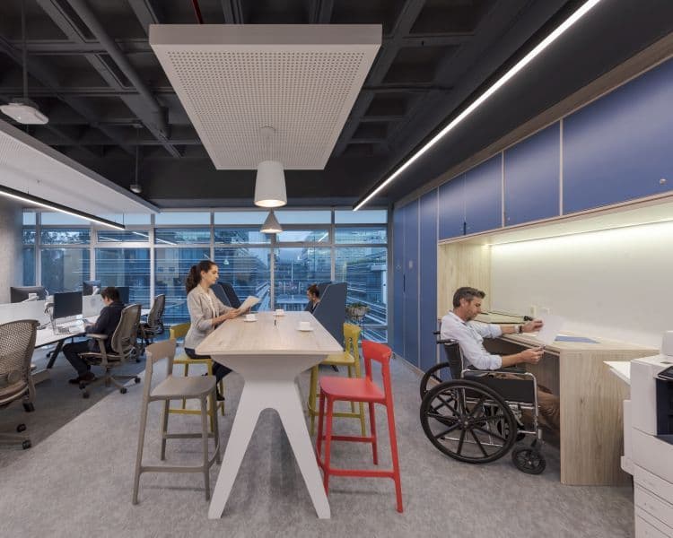 La inclusión, también en el diseño de las oficinas