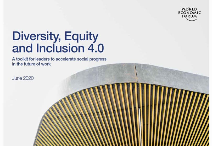 El Foro Económico Mundial publica una guía para mejorar la diversidad, la equidad y la inclusión en el lugar de trabajo después de la pandemia