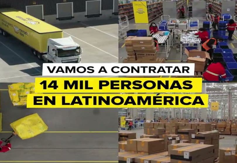 Mercado Libre generará 14.000 puestos de trabajo en Latinoamérica
