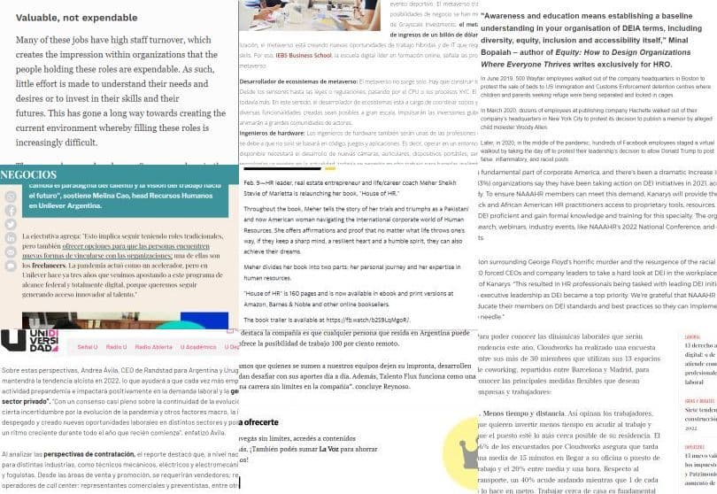 Noticias de RR.HH.